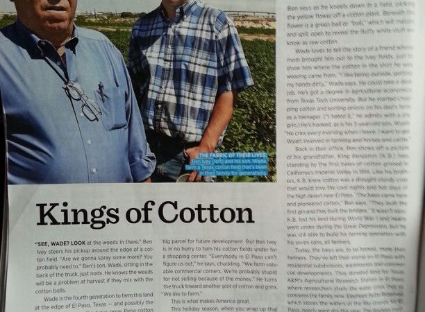 kings of cotton Ben & Wade Ivey