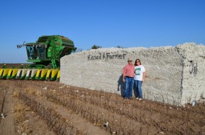 Kissed a Farmer -- cotton farmers in San Angelo, Texas