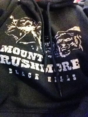 Mount Rushmore hoodie