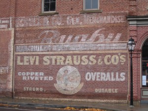 Levi Strauss jeans history