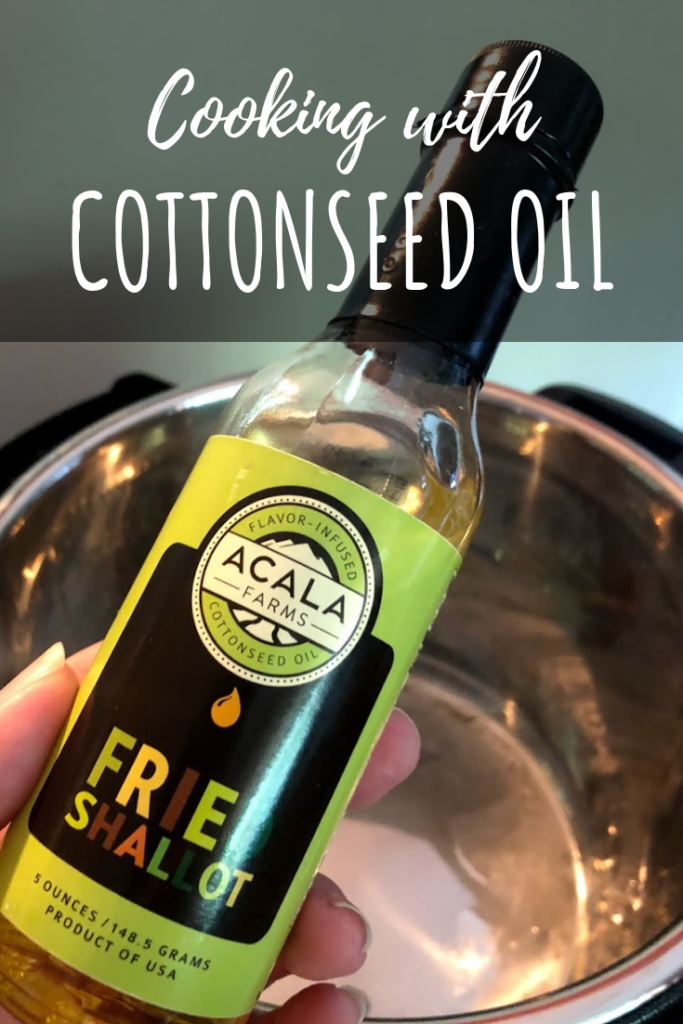 cooking with cottonseed oil