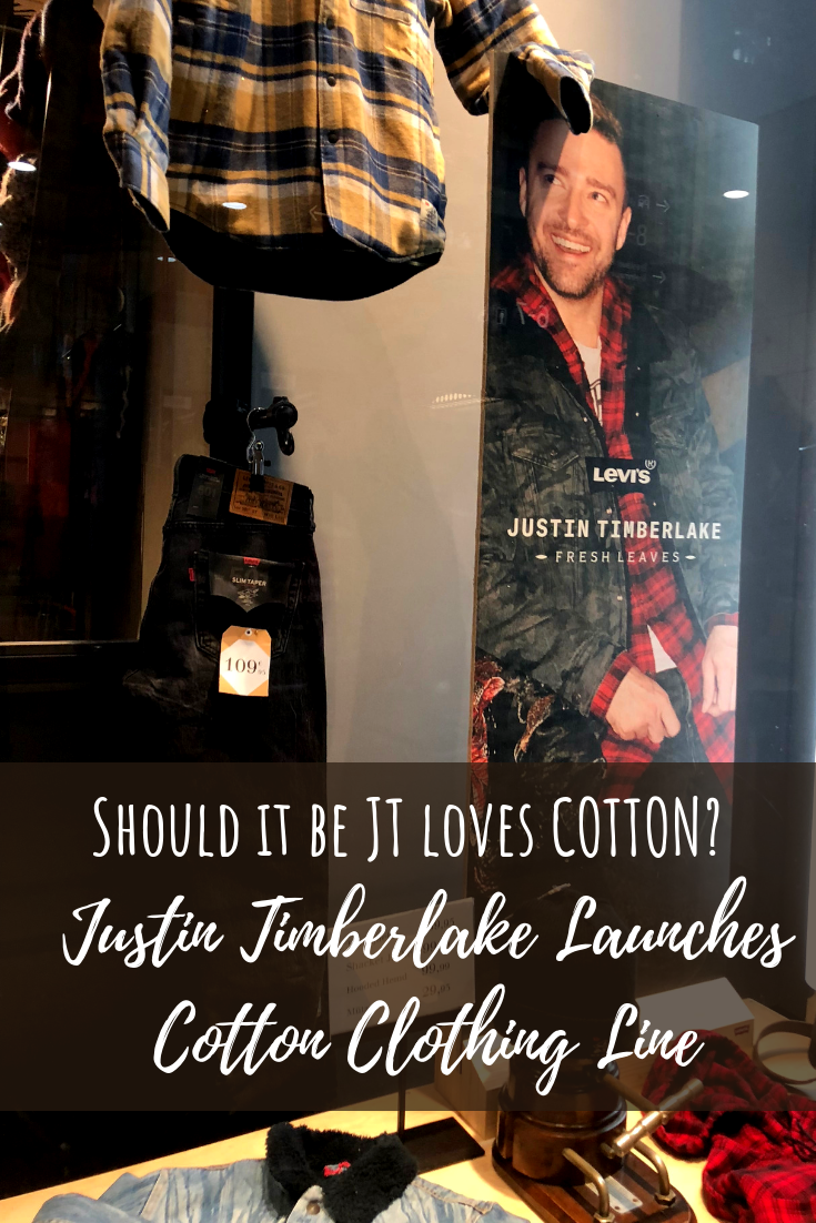 Check Out Levi's Justin Timberlake Fresh Leaves aka JTlovesCOTTON - Hundred  Percent Cotton